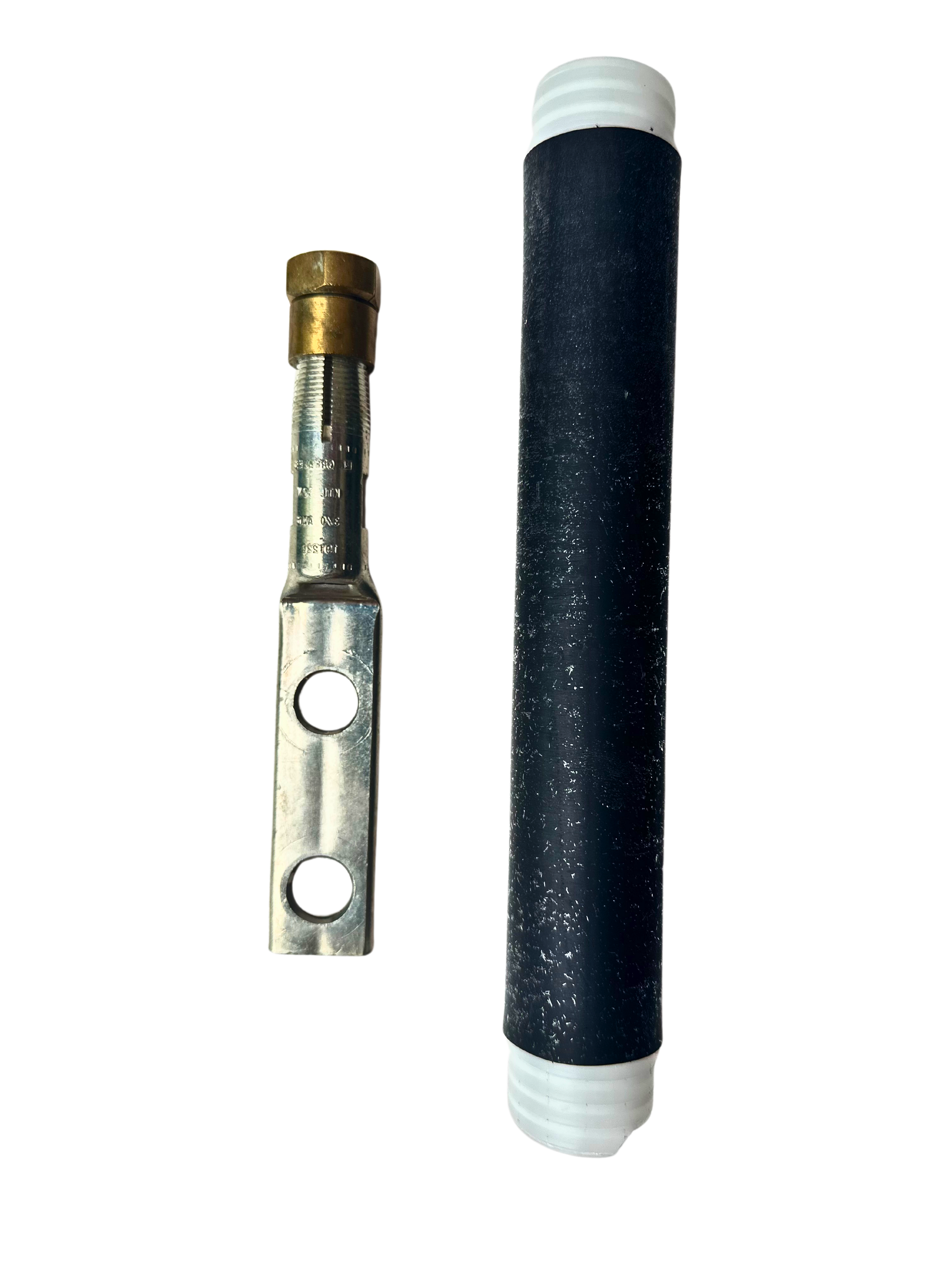 Copper 2-hole compression lug kit with SNAP tool-free connector including insulation